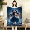 1PC Titanic Patterned Flannel Blanket Suitable For All Seasons For Home Decor Warmth And Comfort Gifts Holiday Present