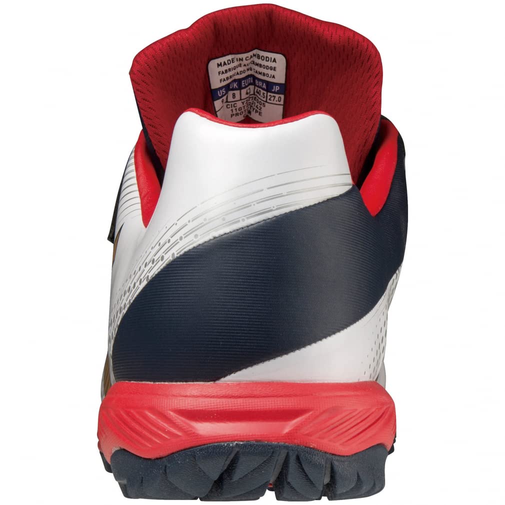 Baseball Training Shoes Light Revo Trainer CR Navy x Red [Mizuno] Men's 27.0