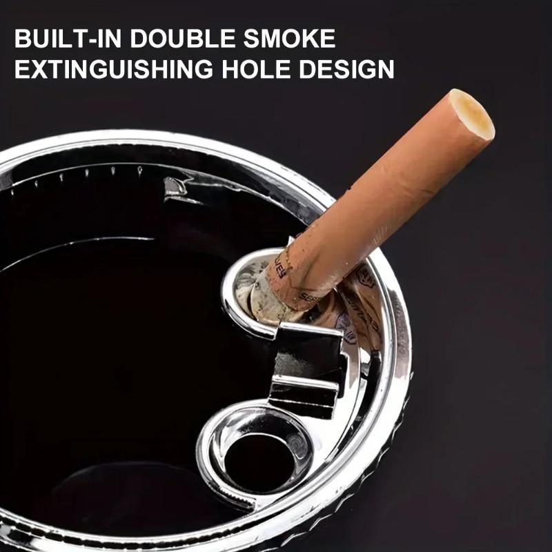 Car Ashtray with LED Lights Car Accessories Colorful Color Lights Air Conditioning Air Outlet Colorful Ashtray