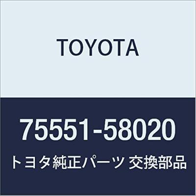 Acabamento Lateral de Calha de Teto Genuíno Toyota FR para Peça Número Moldura, LD, Alphard/Vellfire/Híbrido, 75551-58020