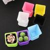 New 7 Pcs Colorful Plastic Pot Household Garden Tools Suitable Flower Planter Pot Tray Office Garden Decorative Pot
