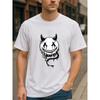 Eigenwilliger Persönlichkeitsstil, Geeignet für alle Jahreszeiten, Reines Baumwoll-T-Shirt, Herrenbekleidung, Kurzärmeliges Oberteil, Lässiges Kurzarm-T-Shirt