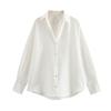Kaslead New Arrival Women's Fashion Style Fashion Minimalist Silk Satin Textured Shirt 2074580