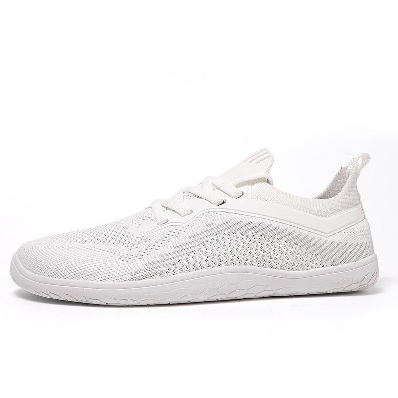 

Мужские классические белые кеды, износостойкие и нескользящие, рабочая обувь для строительной площадки, пара летящая тканая дышащая повседневная обувь 46 белый