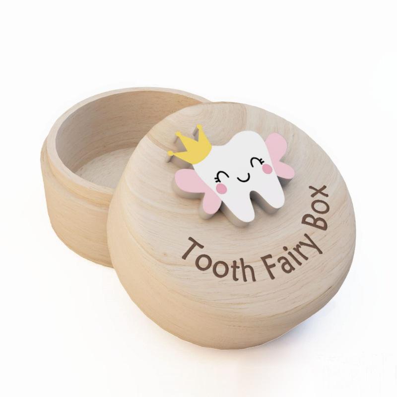 Wooden Baby Baby Tooth Box Children s Baby Tooth Storage Box Commemorative Baby Hair Umbilical Cord Collection Box 1440₽