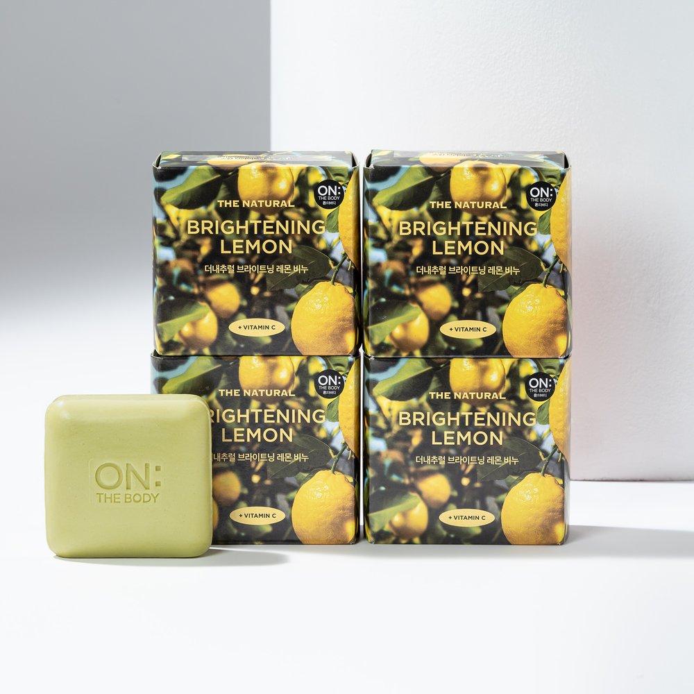 ON THE BODY The Natural Lemon Verbena Soap 90GX4