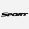 Auto Metal SPORT Premium Car Side Fender Rear Trunk Emblem Badge Decal Car Sticker 3D