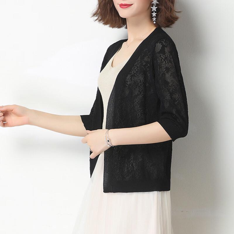 Women's Stylish Thin Loose Knit Cardigan
