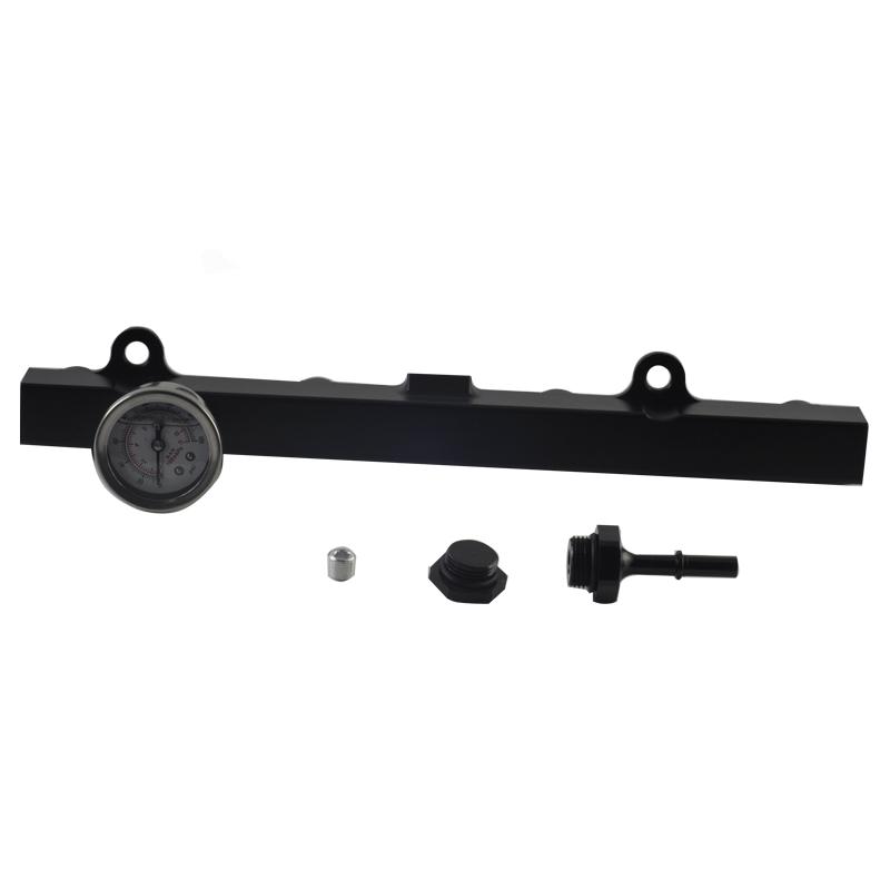 K SERIES Heavy FUEL RAIL Kit High Flow Injection Fuel Rail with 1/8npt Gauge FOR HONDA K20 K24 RSX CIVIC SI,INTEGRA EP3