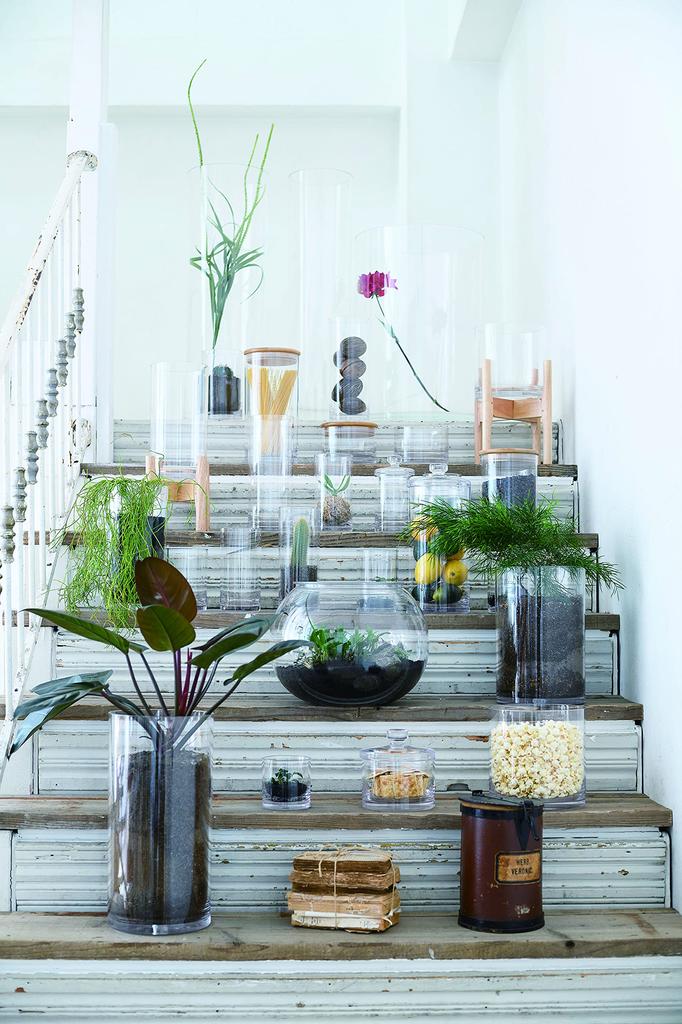 FOYER Unbreakable Vase, Polycarbonate, Stylish, Large, 18cm Tall, 7cm Wide, Product Number: 2300068