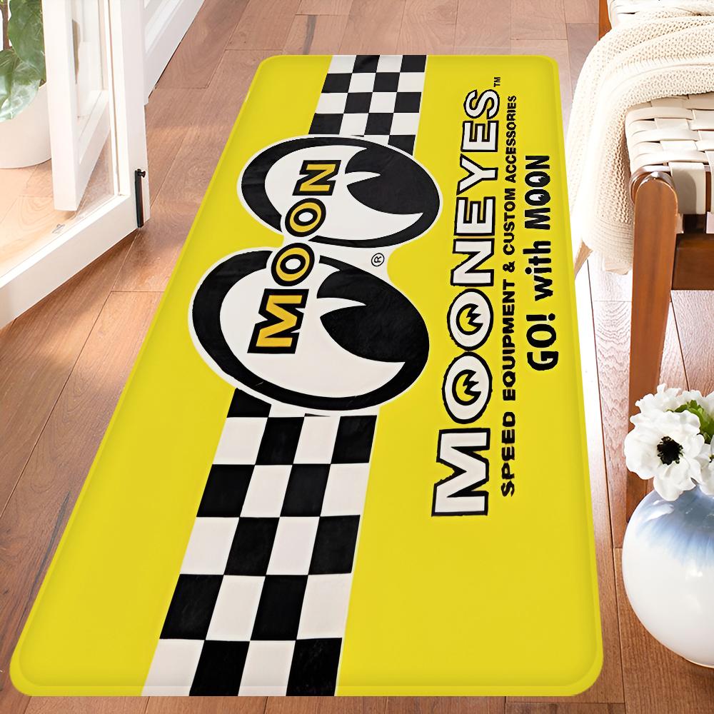 M-Moon Eyes Floor Mat Retro Multiple Choice Living Room Kitchen Rug Non-Slip Modern Home Decor