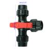 3-Way Diverter for Valve for T Shape Adapter Ball for Valve Shut Off Ball for Valve Hose Fitting Tee Connector Easy Inst