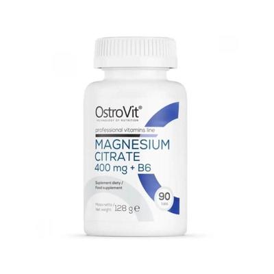 OstroVit Magnesium Citrate 400 Mg + B6, 90 Tabs