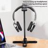 With Anti-Slip Base Headset Holder ABS & Aluminum Alloy Over-Ear Headset Holder Desktop Use