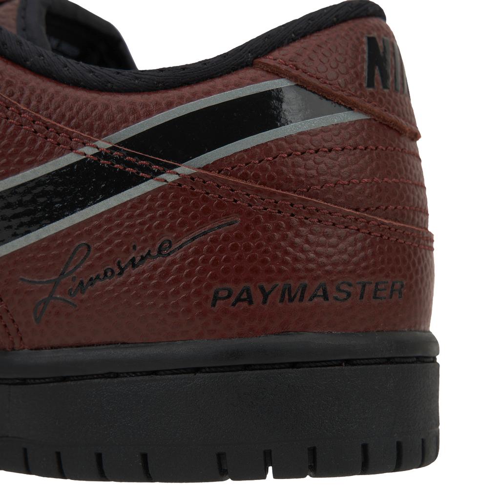Limosine Skateboards X Nike Dunk Low SB Football Unisex Sneakers Orange Dark-Pony Black HJ4131-200