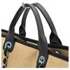 Auth CHANEL Deauville Chain Tote GM Denim Tote Bag ch11141cc