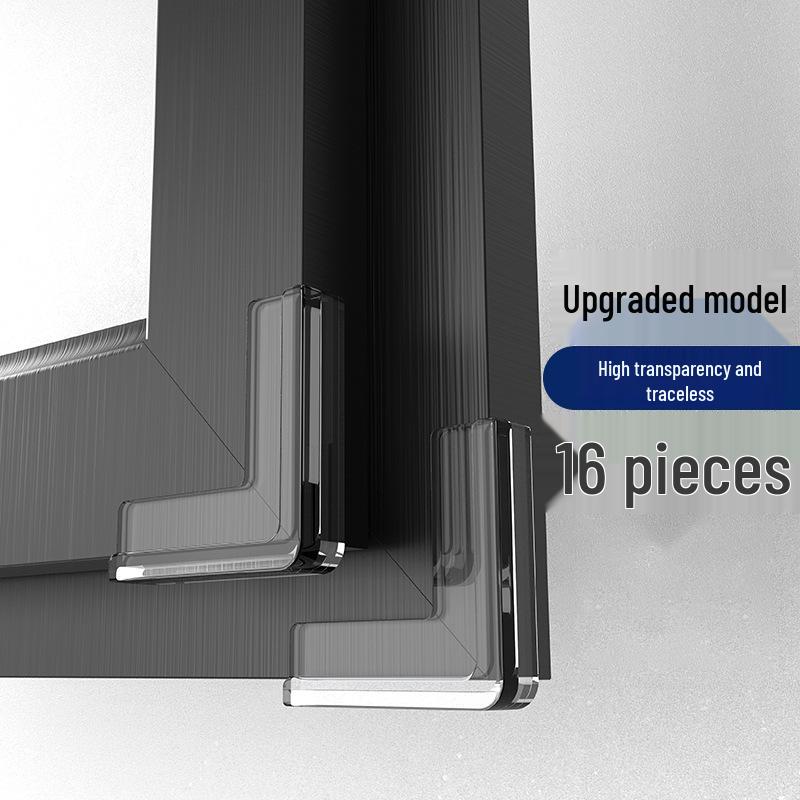 Right Angle Glass Anti-Collision Corner Protector for Inward Opening Windows