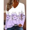 Women's Long Sleeved Casual Loose Women's Elegant Holiday Workday