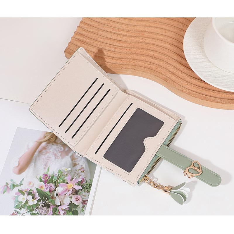 Simple Short Wallet Multi-card Change Bag Card Bag Small Fresh and High-end Women's Wallet