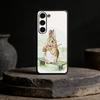 Cute P-Peter Rabbit Phone Case For Samsung Galaxy A91,80,73,72 ,71,53,52,32 ,31,22,21s,20,Soft Black Case