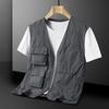 Jarní a podzimní pytel Pánské střední a starší osoby Venkovní volný čas Velká vesta Tooling Vest Vesta Vesta Vesta