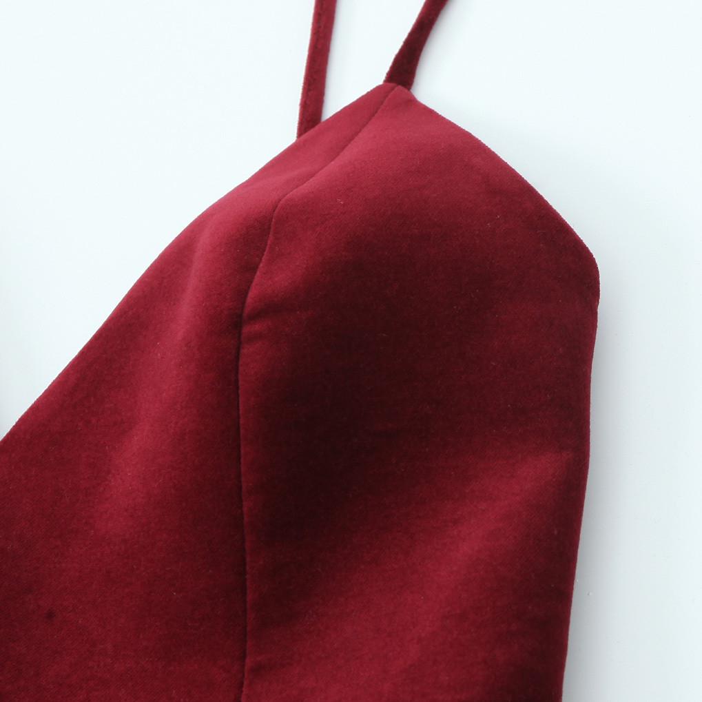 Spring 2025 Women's V-Neck High-Waist Corduroy Suspender Dress