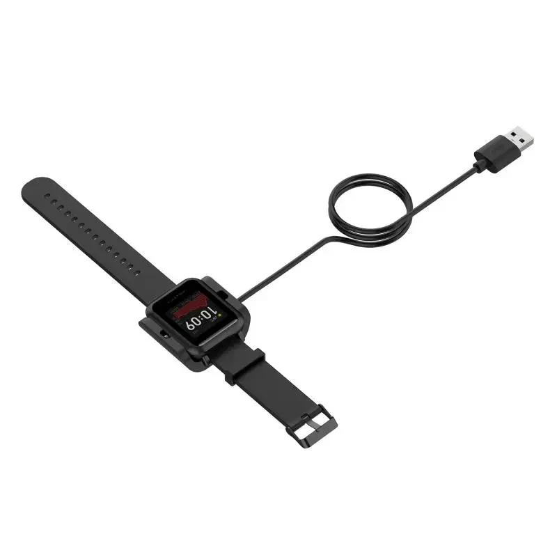 Charger Cord For Huami Amazfit Bip S 1s A1805 A1916 Smart Watch USB Charging Cable Portable Clip Cradle Charging Dock