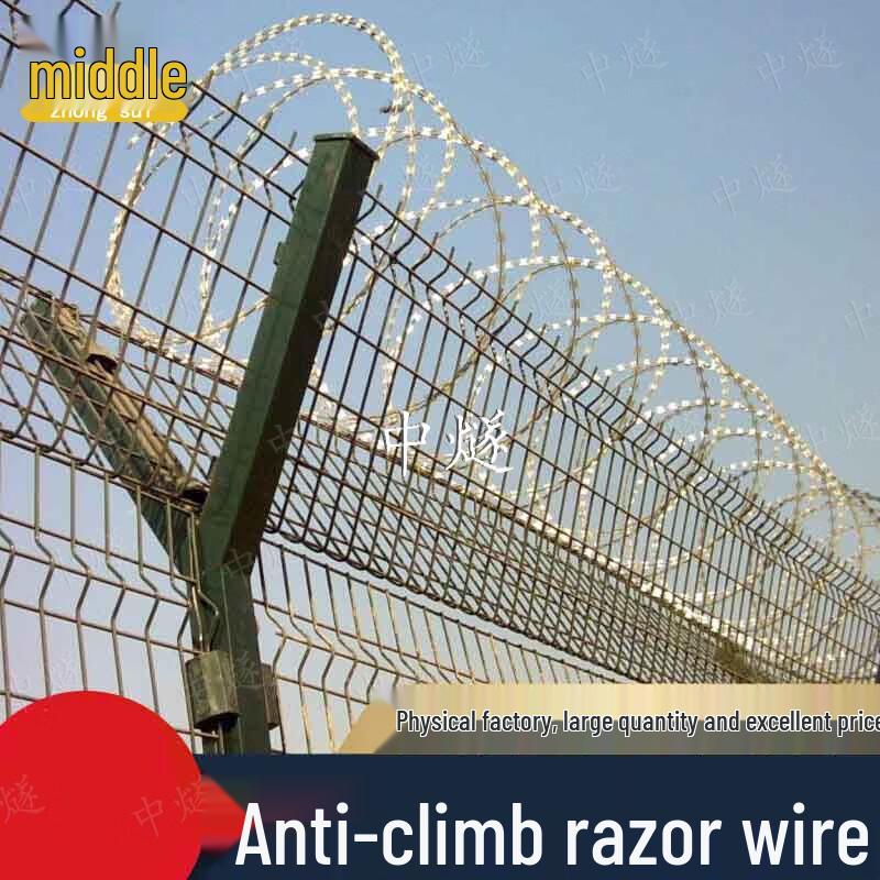High-Security Concertina Barbed Wire