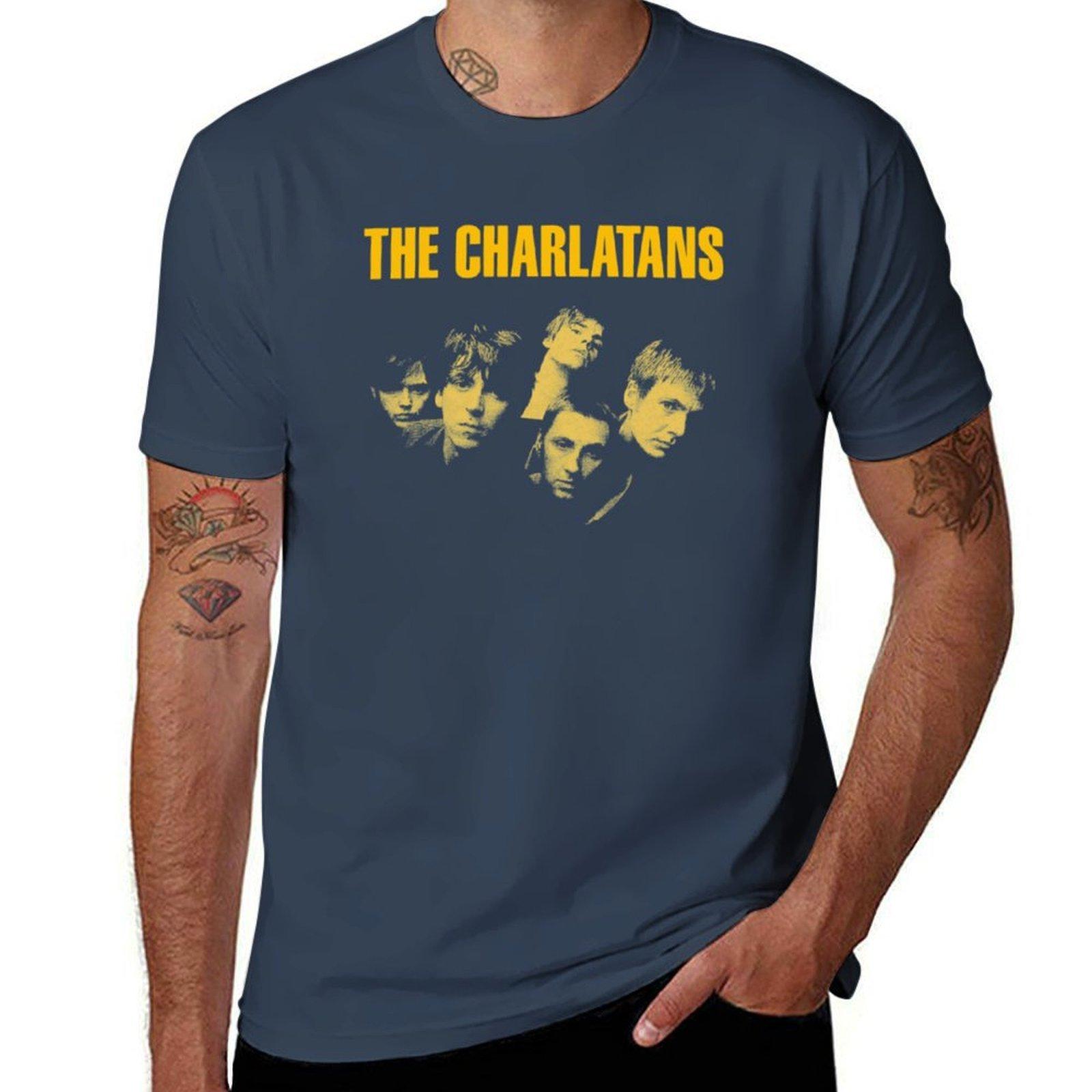 The Charlatans Tshirt Heavy Duty Casual Work Tee S