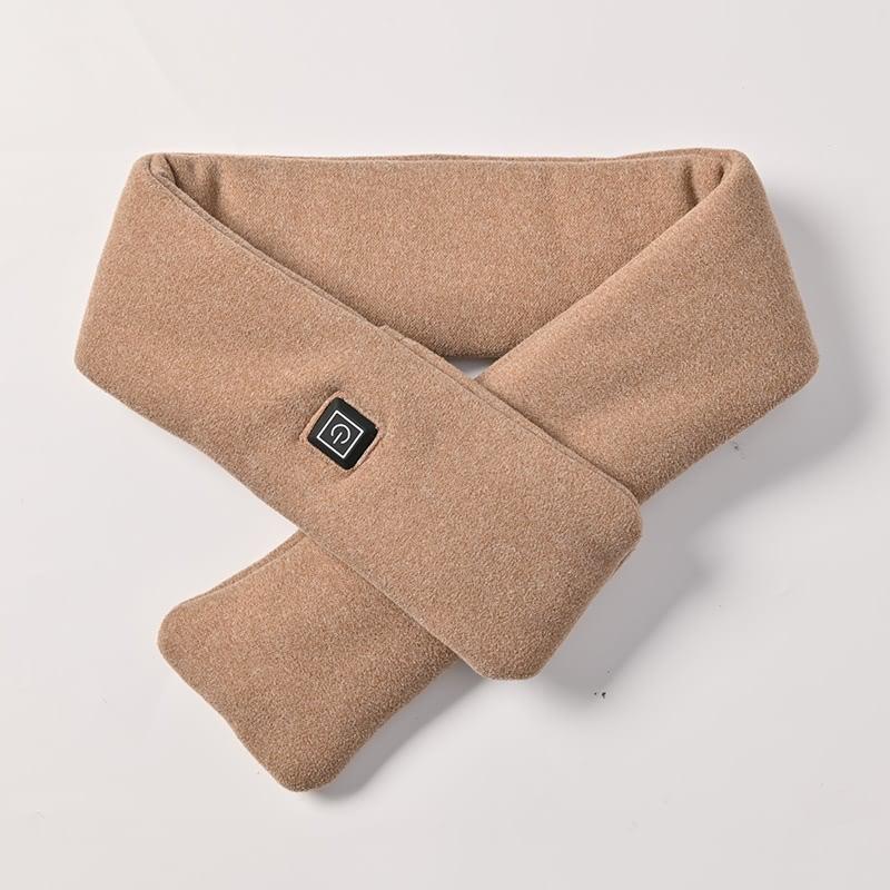 Unisex Winter Heated Scarf & Shoulder Pad - Smart Charging Neck Warmer