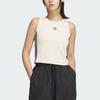 Adidas Originals 3-Stripes Padded Tank Top Women Tops Wonder-White JI6861