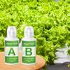 2 Peças/Caixa Líquido Nutriente Hidropônico Geral Kit de Solução de Fertilizante A e B Para Cultivo de Plantas Flores Acessórios do Sistema de Cultivo