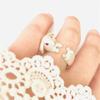 Adjustable Finger Ring Opening Punk Party Jewelry Korean Style Ring Women Rings Rabbit Animal Ring