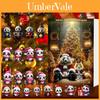 Creative Acrylic Christmas Panda Gift Box Countdown Decorations For Kids
