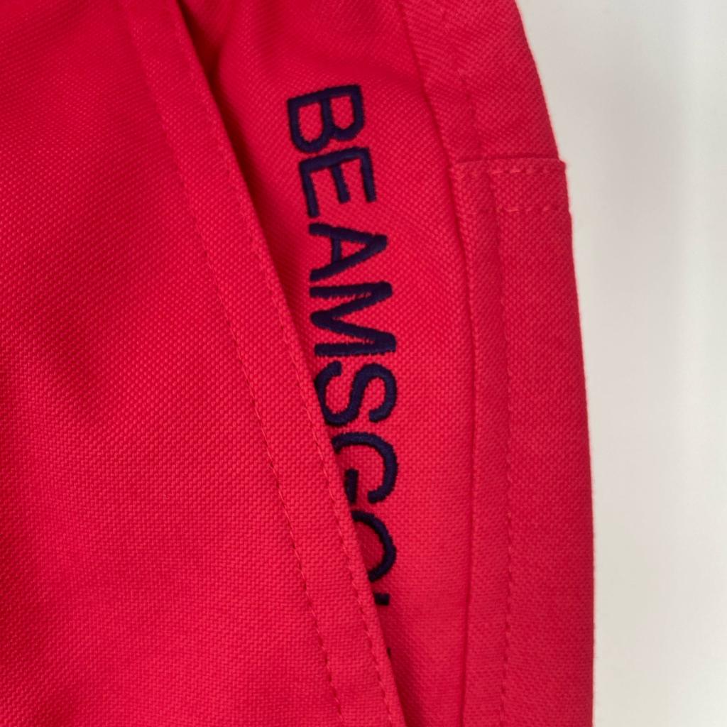 BEAMS GOLF Pink Shirred Oxford Shorts Bottoms 44 pinkUsed