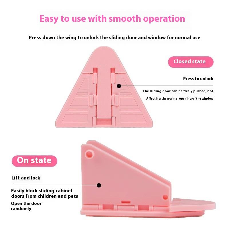 5/3/1 Stück Fenstersicherheitsschlüssel-Schloss Begrenzer Diebstahlschutz Kindersicherung Schiebetür Fensterstopper Heimfensterschnalle Befestigungselement