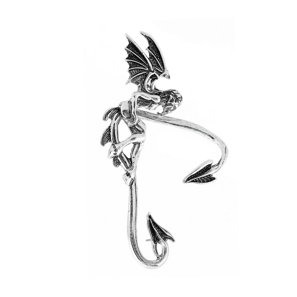 Angel Summer Stylish Wing Ear Clips Elegant Geometric Earrings For Women