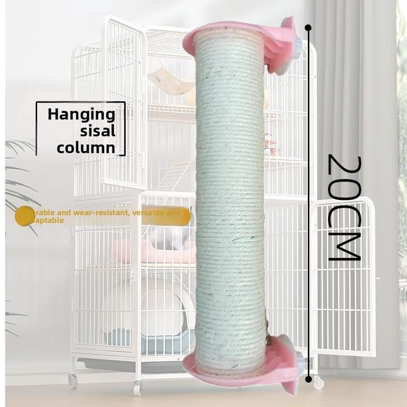 Cat Tree Diy Replacement Post With Jute Rope For Climbing And Scratching Play