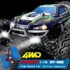 New High Speed Off Road Racing 4WD RC Car 50KM/H or 80KM/H Super Brushless High Speed Radio 4x4 Off Road Super Fast Drift Racing RC Truck Vehicle