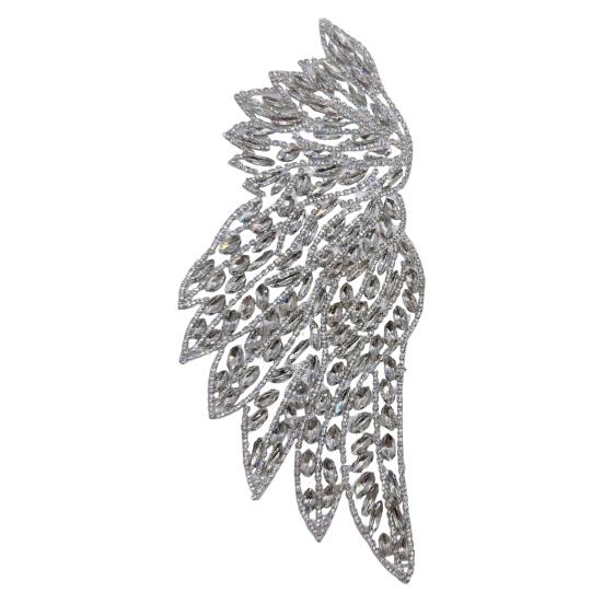 Нашивки с бусинами Термотрансферная основа Сверкающие пайетки из смолы Металлическая основа с когтем Вечернее платье Нашивки с бусинами Сделай сам Свадебное платье Формальная одежда