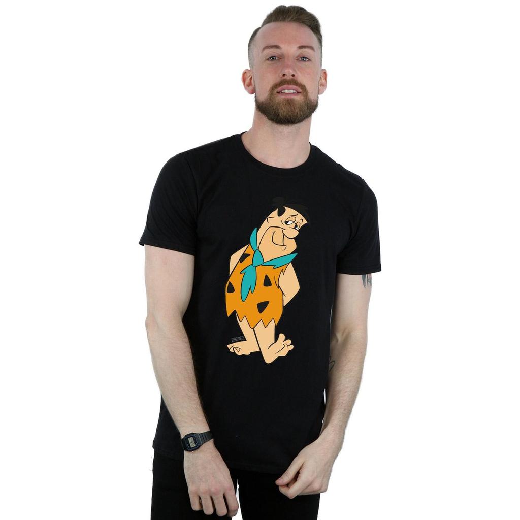 The Flintstones Mens Fred Flintstone Kick T-Shirt