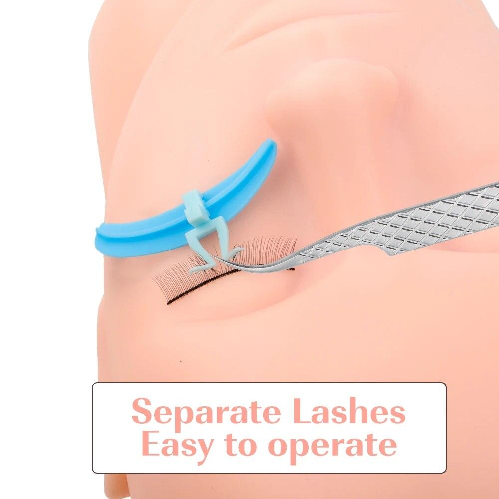 

Gemerry разделитель ресниц для наращивания ресниц, многоразовые силиконовые подушечки для прививки ресниц для начинающих, профессиональный инструмент для макияжа