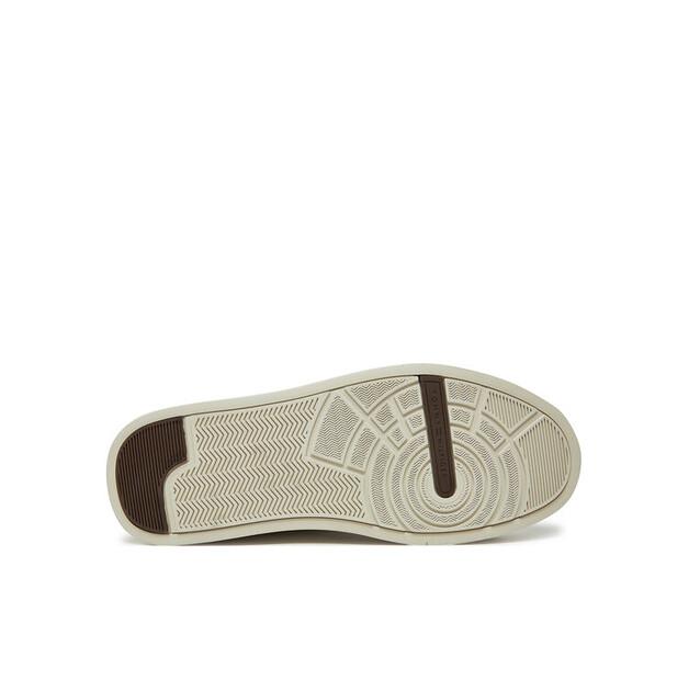 Мужские кроссовки Tommy Hilfiger Th court best tumbled lth fm0fm05324 бежевые