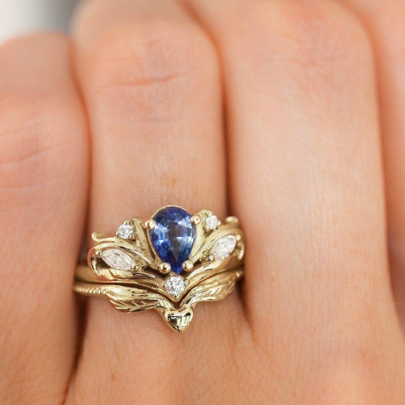 European and American New Fashion Flower Shape Simple Luxury Personality Women's Ring