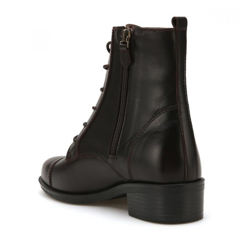 Vigevano Women 22 F W comFort Walker Ankle Boots Dark broWn Daphne W9b00412W31vg