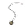 Retro Viking World Serpent Pendant Necklace with Odin Shield - Men's Norwegian Party Accessory