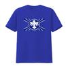Federation Flag T Shirt Starship Banner Troopers Bugs Rico Symbol Sign Logo Vintage Washed Designer Clothes Slightly Casual
