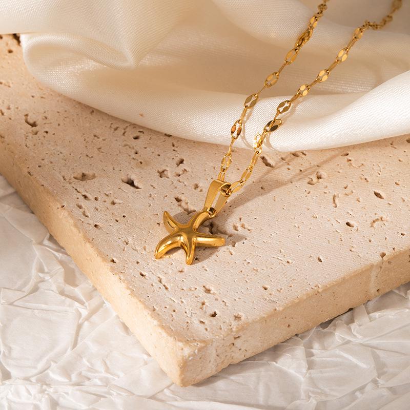 European & American New Ocean Style Titanium Steel Clavicle Necklace: Chic, Versatile, High-End Women's Bestseller