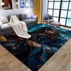 Captain Jack Sparrow Pattern Rug, Indoor/Outdoor Mat, for Picnic, Gameroom, Bedroom, Office, Living Room, Home Decor Carpet, Birthday Gift