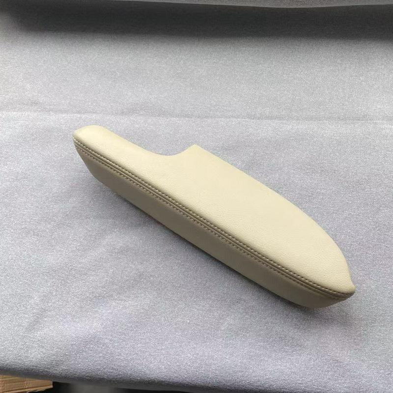 Spirior 09-14 Czarna Skórzana Panel Dekoracyjny Podłokietnika Drzwi